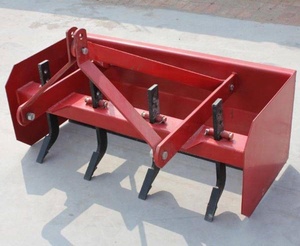Cultivateur agricole rouge avec lame réglable et commande hydraulique pour la préparation du sol - Product Image 4