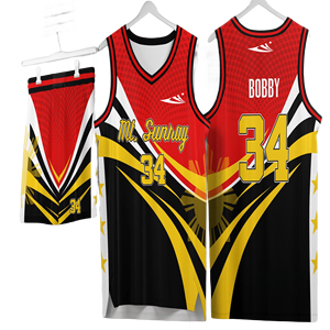 Maillot de basket-ball unisexe de haute qualité OEM Uniformes Set vêtements de sport imprimés numériquement en polyester grande taille vente en gros - Product Image 6