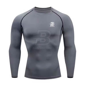 Dernière conception MMA Rash Guard Spandex Poleyster MMA Rash Guard haute qualité MMA Rash Guard à vendre - Product Image 1