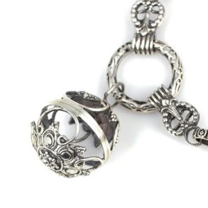 Collier avec pendentif modèle Constantine en argent sterling 925 avec motif en forme de boule - Product Image 4