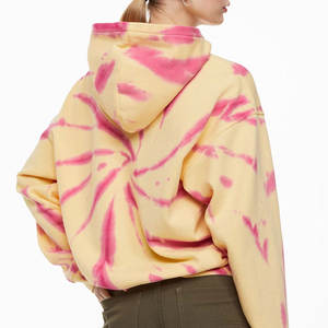 Veste à capuche courte femmes coton grande taille sweats à capuche pour femmes lettre imprimer lâche pull à épaules tombantes unisexe sweats à capuche pour femmes - Product Image 3