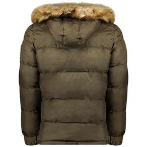 Hot Selling Fur Hooded Zipper Elastic Cuffs Parka <b>Jacket</b> For Men Best Selling Winter Special Front Big Pocket <b>Jacket</b> - Product Image 6