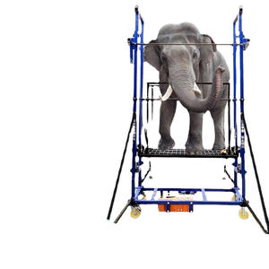 अनुकूलन योग्य रंग 2m 3m 4m 5m 6m 8m एल्यूमीनियम मिश्र धातु गैल्वेनाइज्ड स्टील इलेक्ट्रिक मचान लिफ्ट - Product Image 1