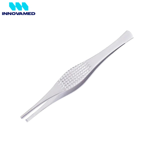 Pinces chirurgicales réutilisables en acier inoxydable de qualité médicale, 8 cm, instruments de chirurgie, pinces à tissus de différentes formes - Product Image 4