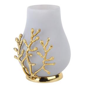 Elegant Handcrafted Metal <b>Vase</b> Artistic Home <b>Decor</b> Centerpiece <b>for</b> Living Room Bedroom Office Display - Product Image 6