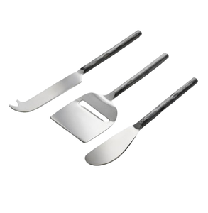 Cuchillos de queso de cocina chapados en oro de acero inoxidable decorativos hechos a mano fiesta restaurante Hotel uso - Product Image 2