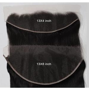 Pelucas de Cabello Indio Virgen al por Mayor, con Frente de Encaje, Onda Regular, 24 Pulgadas, Doble Trama a Máquina, Sin Caída, Pre-Depiladas - Product Image 6