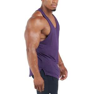 Camiseta sin mangas para hombre, Camiseta deportiva informal, perfecta para gimnasio, trotar y correr al aire libre - Product Image 3