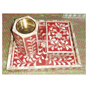 เครื่องเผา bakhoor พร้อมแม่ของไข่มุกทะเลผลิตภัณฑ์ทำด้วยมือคุณภาพชั้นนำทำด้วยมือที่ดีที่สุดสำหรับการตกแต่งของขวัญ - Product Image 5