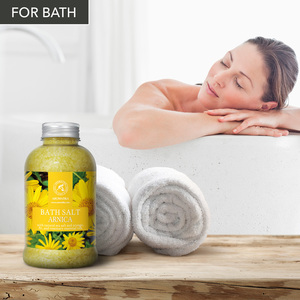 Aromatika Arnica Sel de mer naturel en cristaux 600g pour le bain corporel avec des huiles essentielles de romarin et d'orange, relaxation, régénération de la peau - Product Image 2
