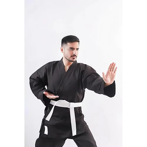 Kimono de Jiu Jitsu Nuevo al Mejor Precio, Uniforme de Karate Personalizado con Logotipo Frontal, 100% Algodón, Transpirable, de Secado Rápido y Ligero - Product Image 5