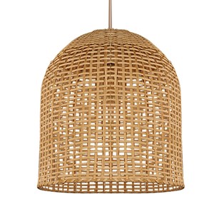<b>Boho</b> Wicker Bamboo <b>Lampshade</b> Woven Bamboo Ceiling Light High Quality Modern Pendant Light for Home Decor - Product Image 2