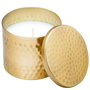 Bougie pot en métal martelé de qualité supérieure pour la maison hôtel mariage décor utilisation pot de bougie en métal au meilleur prix - Product Image 3