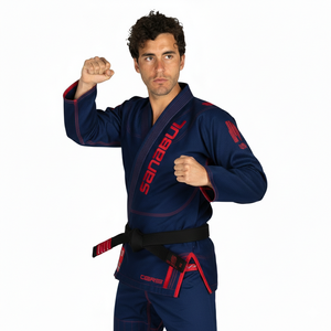 <b>Factory</b>-Made Lightweight Jiu Jitsu Uniform Breathable Design with Customizable Logo for Martial Arts Wear Low Minimum Order - Product Image 4