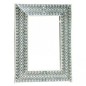 Ensemble de 2 miroirs muraux Cadre de miroirs muraux décoratifs pour hôtels et restaurants de luxe Cadre de miroir mural décoratif pour la maison - Product Image 2