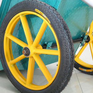 Chariot de manutention de marchandises le plus vendu, équipement de transport de sable pour chantier de construction, chariot à sable pour déchets, chariot pour chantier de construction - Product Image 6