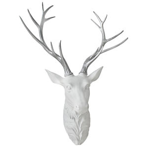 Giraffe Metal Sculpture Shiny Polished - Product Image 3