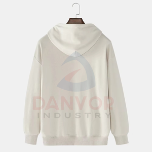 เสื้อฮู้ดโอเวอร์ไซส์แบบกำหนดเองคุณภาพพรีเมี่ยมสำหรับทุกเพศเสื้อมีฮู้ดแนวสตรีทโลโก้ด้านหน้ารูปแบบสีทึบกระเป๋าผ้าไหมหน้าจอ - Product Image 6