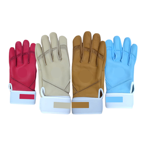 Gants de frappeur en cuir véritable légers personnalisés de haute qualité pour le sport fabriqués en Indonésie avec des couleurs et un logo personnalisés Bienvenue - Product Image 1