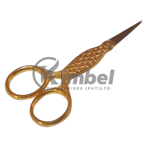 Custom Label <b>Small</b> Straight Beauty Sewing Embroidery Scissor <b>Mirror</b> Finish Sharp Blade High Grade Stainless Steel - Product Image 4