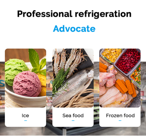 Vitrina Refrigerada para Delicatessen de Supermercado, Aprobada por ETL, de Gran Capacidad, para Exhibición de Carne y Bocadillos, con Vidrio Curvo - Product Image 2