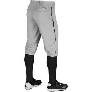 Pantalon court de baseball et softball coupe décontractée pantalon de baseball longueur genou style avec passepoil latéral vente en gros - Product Image 2