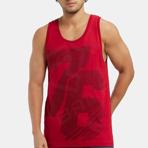 Débardeurs pour hommes les plus vendus au Pakistan Débardeur de sport avec impression personnalisée de haute qualité - Product Image 2