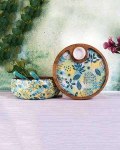 Cuenco de arroz y cereales SCI de 6 pulgadas con estampado de doble cara, cuenco de postre de porcelana japonesa, cuenco de postre de cerámica bohemio - Product Image 6