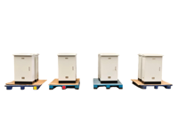 Armoire de distribution industrielle basse tension XL CFD en acier au carbone RAL7035 IP54 380V pour alimentation électrique de bâtiment, directement de l'usine
