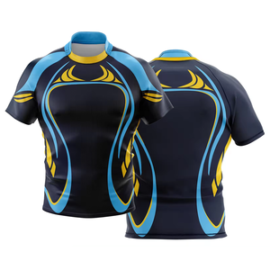 Maillots de Rugby unisexes de haute qualité impression sublimée à séchage rapide fabrication professionnelle pour les uniformes de Club de sports d'équipe adultes - Product Image 1