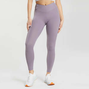 New Style Fashion Woman Gym Legging With Your Logo High Quality Fitness Low Tights Leggings for Women - Product Image 1