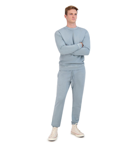 Sweat-shirts pour hommes lourds, fil 32 fils, col rond, pull, impression sérigraphique, vente en gros de sweat-shirts pour hommes, respirant, avec le meilleur OEM - Product Image 5