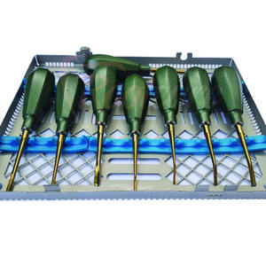 Artículo superventas, juego de elevadores de raíz de luxación Dental Premium, puntas recubiertas de Plasma de titanio, instrumentos quirúrgicos dentales - Product Image 6