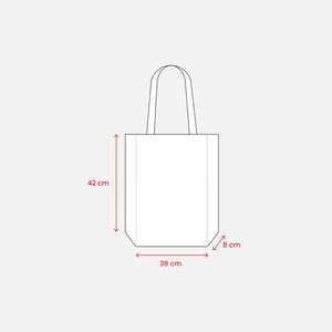 Borse Portaoggetti Multiuso in Denim Riciclato Sostenibile per Gadget - Product Image 2