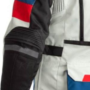 Traje de Carreras D-Ride Moto Sports, el Más Vendido, Impermeable, Cortavientos, Textil Cordura 600D, Protección Avanzada, Talla Grande, Blanco - Product Image 6