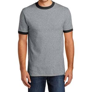Camiseta de algodón de alta calidad con logotipo personalizado bordado impresión hombro caído estilo callejero ropa de hombre camisas de talla grande - Product Image 6
