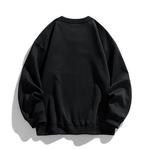 Mode couleur blocage pull col rond pull hommes à manches longues T-shirt nouveaux garçons lourd bas chemise - Product Image 6