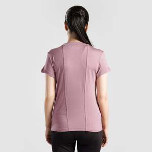 GymArmour Tee (<b>Rose</b> Pink) 100% Cotton Breathable and Lightweight Slim Fit Crop Short Summer <b>Top</b> Sizes XS S XL XXS - Product Image 2