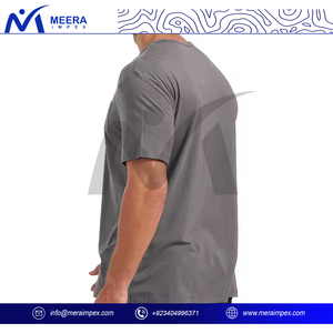 Camiseta de hombre al por mayor | Tejido ligero y suave | Ropa de verano transpirable | Marca personalizada | Variedad de colores - Product Image 4