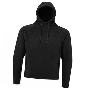 Black Fleece Pullover <b>Hoodie</b> Unisex Warm Winter <b>Soft</b> Fabric Streetwear Custom Logo Printing Casual Wear Hoodies For Mens In Sale - Product Image 4