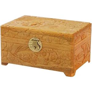 Urnas de ceniza de cremación de madera de estilo europeo para adultos Urnas de madera grabadas únicas personalizables DE LA India - Product Image 4