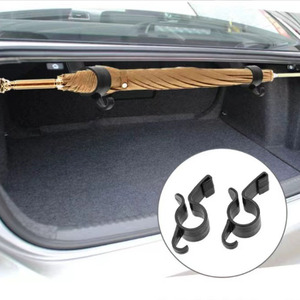 Nouveaux produits coffre <span class=keywords><strong>de</strong></span> voiture parapluie crochet support cintre universel organisateur attache Clip pour Auto véhicule mur - Product Image 3