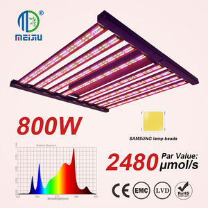 Lámpara de Cultivo LED Samsung de Espectro Completo de 800W, UV IR 660nm 730nm, Alto PPFD, Regulable y Plegable, para Plantas de Cultivo Hidropónico - Product Image 6