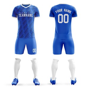 Uniforme de football personnalisable le plus vendu pour les vêtements de football pour garçons, y compris le nom et le numéro du joueur avec logo personnalisé - Product Image 6