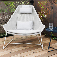 Chaises de salle à manger modernes en rotin PE, durables et empilables, avec dossier, idéales pour villas, cours, restaurants, chambres, écoles et parcs – Vente chaude