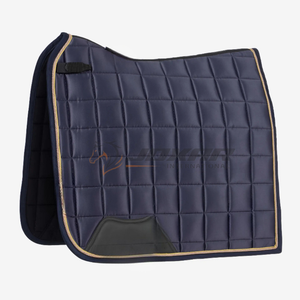Almohadilla de sillín de caballo inglés de primera calidad, forro suave, material transpirable duradero, diseño cómodo, perfecto para ecuestre - Product Image 1