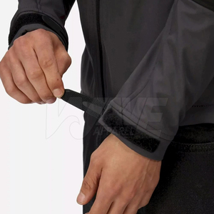 Chaqueta Cortavientos de Invierno para Hombre, Personalizada, Transpirable, con Cuello Mao, Botón Frontal, Logotipo, Nailon y Poliéster, Superventas - Product Image 6