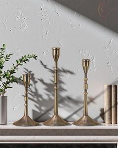 Metal Tealight Candle Holder for Home Decor Contemporary Design for Dining <b>Table</b> <b>Shelf</b> and Coffee <b>Table</b> - Product Image 2