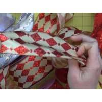 Harlequin Satin <b>Ribbon</b> Floral Solid Color Polyester Silk for Christmas Birthday Halloween Gift Wrapping Decoration Roll - Product Image 2