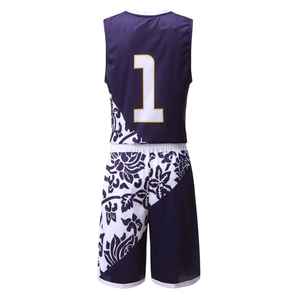 Uniformes de Baloncesto Personalizados al por Mayor, Camisetas de Baloncesto Sublimadas de Talla Grande, Transpirables y de Secado Rápido - Product Image 6